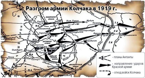 100 лет (1919) со дня освобождения г. Тюмени от войск адмирала А. В. Колчака
