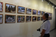 В библиотеке открылась фотовыставка "Кузнецовская тропа: дорогами героев"