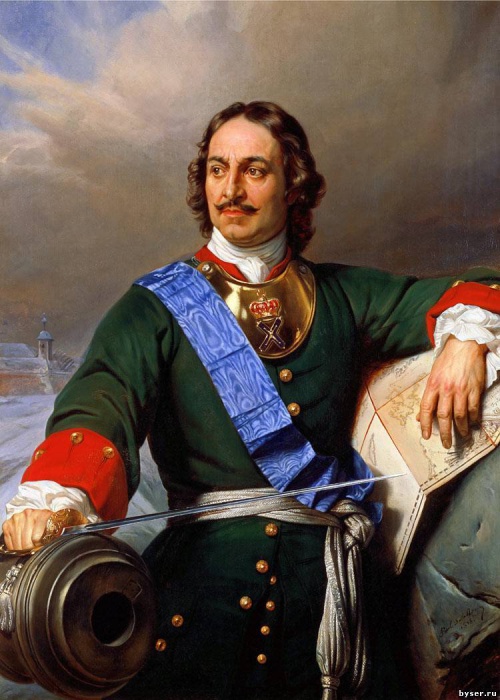 345 лет со дня рождения Петра I (1672-1725), российского императора